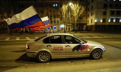 Oil price nears $100 and stock markets fall as Russia orders troops into Ukraine