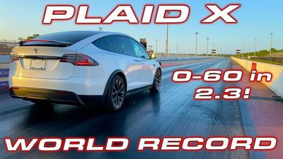 Watch Tesla Model X Plaid Run The Quarter-Mile In 9.75 Seconds