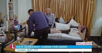 Kate Garraway says husband Derek needs bedding washed 'seven times a day'