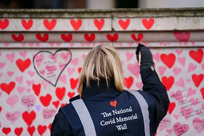 Covid weekly deaths in England and Wales fall for third week in a row