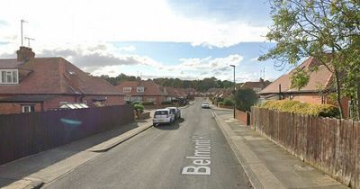 Police launch probe after brick is hurled through the window of Sunderland home