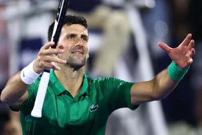 Novak Djokovic: Fan reaction ‘exceeded my best expectations’ during winning return in Dubai, says world No1