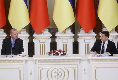 Erdogan tells Zelenskiy Turkey opposes targeting of Ukraine's territorial integrity