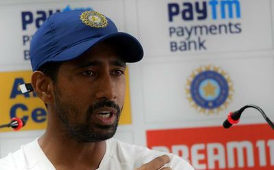 Wriddhiman Saha says he won't reveal identity of journalist who threatened him