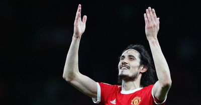 Man Utd dealt injury blow as Edinson Cavani ruled out of Atletico Madrid clash