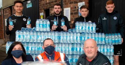 Ayr United superfan gets the drinks in by sponsoring team's 'Honest Water'