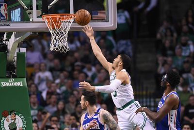 WATCH: Boston’s Jayson Tatum talks time at Duke with alum JJ Redick