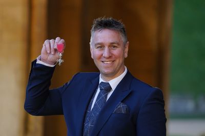Ex-Wales rugby player Ryan Jones ‘delighted’ after picking up MBE