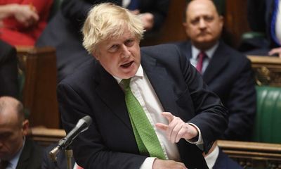 Johnson sounds more grownup – until his threat to get Russia by the oligarchs