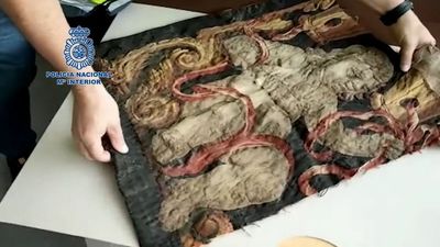 VIDEO: Police Recover Final Piece Of 17th-Century Tapestry Stolen 42 Years Ago
