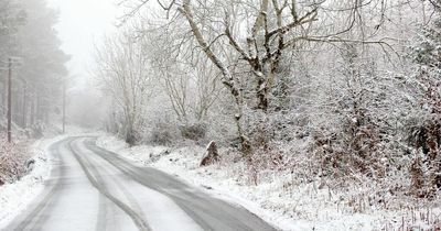 Met Eireann issue snow and ice warning for three counties as 'hazardous' conditions set to hit