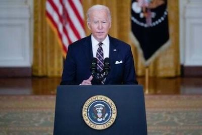 Joe Biden announces US sanctions on Russia as it deploys more troops to Baltic region