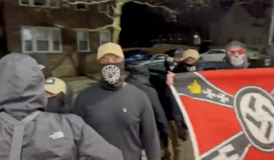 ‘It was terrifying’: Neo-Nazis swarm communist book reading in Rhode Island