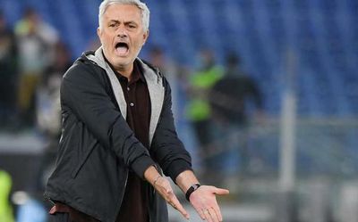 Roma coach Jose Mourinho given 2-game ban after red card