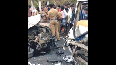 Tamil Nadu: Four die, 10 injured as 2 cars collide near Andipatti