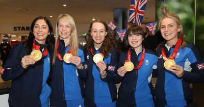 Triumphant Olympic curling teams return to Edinburgh