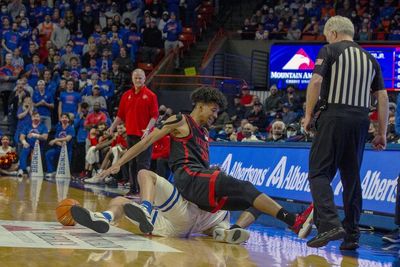 San Diego State vs Boise State: Aztecs freeze late, lose 58-57.