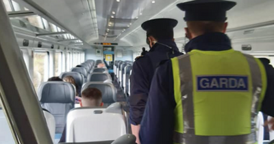 Gardai issue train warning as Covid rules set to be dropped on public transport