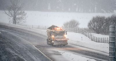 Edinburgh issued with yellow weather warning for heavy snow and wind as Storm Franklin arrives