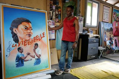 With cinemas closed, Ghana's hand-painted movie posters find homes abroad