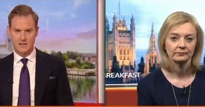 Dan Walker ambushes Liz Truss with damning photo during BBC Breakfast interview