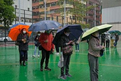Hong Kong Covid cases hit record as compulsory testing looms