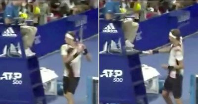 Fuming Alexander Zverev ejected from Mexican Open after smashing racket at umpire's chair