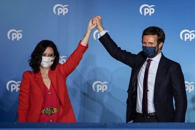 Spain's opposition leader in danger after spat with rival