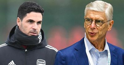 Arsenal show how they view Mikel Arteta compared to Arsene Wenger and Pep Guardiola