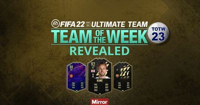 FIFA 22 TOTW 23 confirmed by EA Sports after leak with Harry Kane and Jadon Sancho
