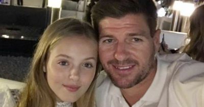 Steven Gerrard pays birthday tribute to 'special' daughter Lilly-Ella as she turns 18