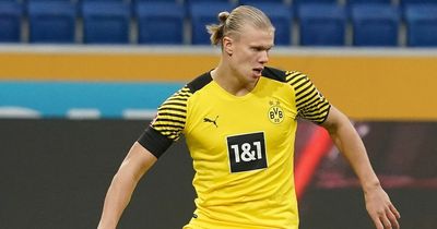 Erling Haaland out of Rangers clash as Borussia Dortmund star fails to recover from injury