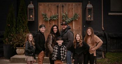 Family-of-seven convert 120-year-old church into home with pew seats and font for sink