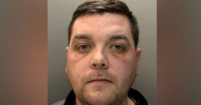 Thug dad threatened to 'smack in' heads of ex partner and their baby