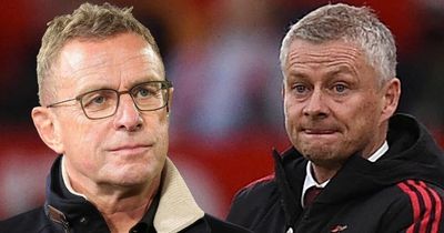 Ralf Rangnick slammed Ole Gunnar Solskjaer's favourites in Man Utd dressing room row