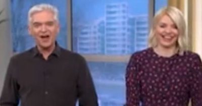 Phillip Schofield and Holly Willoughby speechless as Loose Women spoofs Love Island