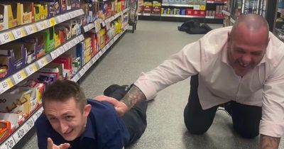 Tesco manager challenges 'drunk' customer to late-night dance-off