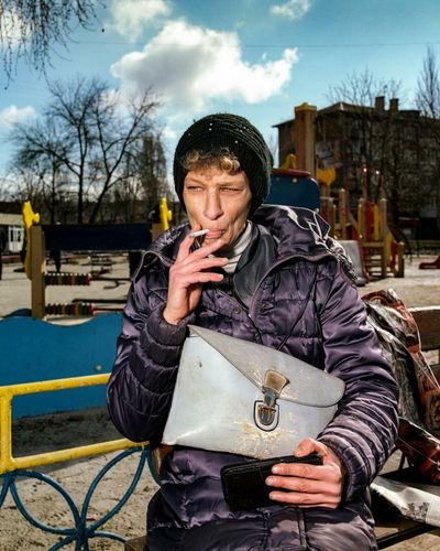 The brave woman who symbolises Ukraine: Mark Neville’s best photograph