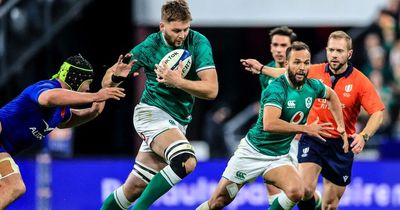 Iain Henderson out of Ireland's clash with Italy after positive Covid test