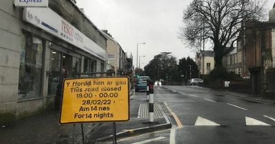 Busy Swansea city centre road full of restaurants and shops to close for up to 14 nights