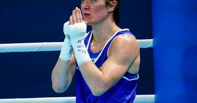 Tokyo gold medallist Kellie Harrington secures at least bronze on ring return