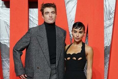 Zoe Kravitz and Robert Pattinson lead stars at London premiere of The Batman