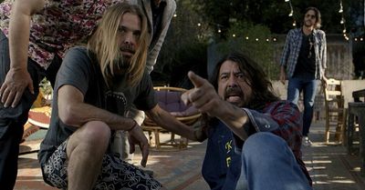 ‘Studio 666’: Foo Fighters take a stab at horror, with goofy, gory results