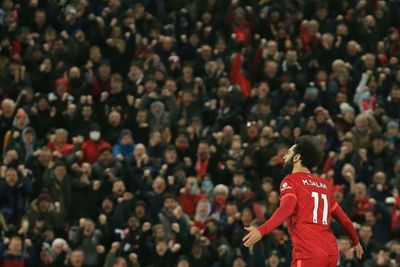 Liverpool put six past Leeds to cut Man City's lead