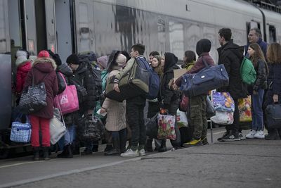 Latest Russia-Ukraine updates: Tens of thousands flee their homes