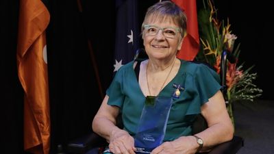 NT's Senior Australian of the Year 2022 Robyne Burridge says taxi driver shortage impacting wheelchair users