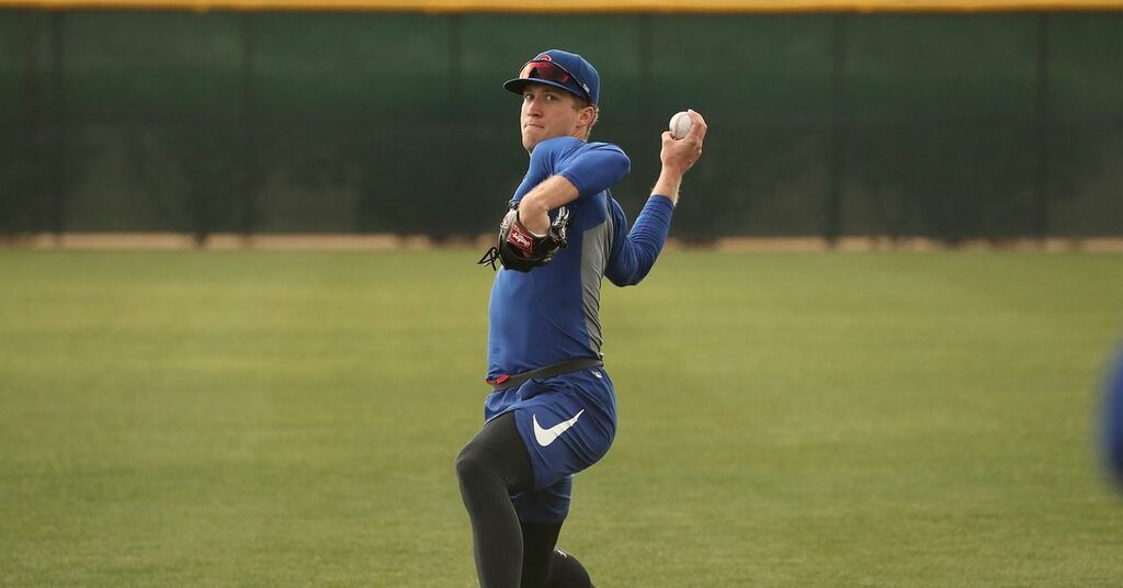 Iowa Cubs pitcher Caleb Kilian came over in the Kris Bryant trade