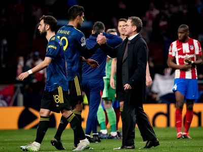 Manchester United manager Ralf Rangnick reveals half time message to players in Atletico Madrid draw