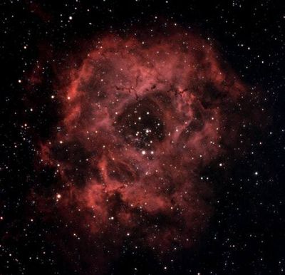Look: Stunning new image of Rosette Nebula taken from backyard