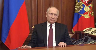 Russia launches full-scale invasion of Ukraine as missiles and explosions heard in major cities after Vladimir Putin statement